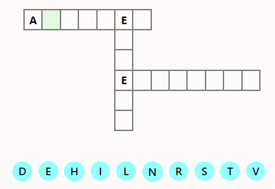 Image of a Xanagrams game